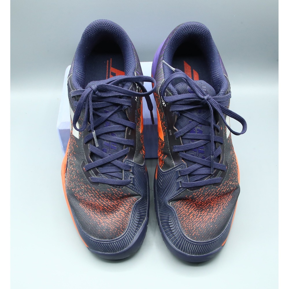 Babolat Jet Mach 3 All Court Men Tennis Shoes Navy Orange 30F21629 US 8.5